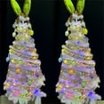 Easter Decoration LED Ribbon Lights Easter Tree Ornaments DIY Lace Bow String Lights