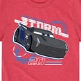 thumbnail image 3 of Disney's Cars - Taking The Circuit By Storm - Boy's Toddler And Youth Short Sleeve Graphic T-Shirt, 3 of 5