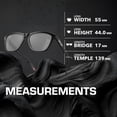 thumbnail image 5 of Oakley OO9013 Frogskins Square Shaped Polarized Sunglasses for Men - Includes Official Eyewear Kit - Matte Black Frame with Prizm Black Lens, 5 of 7