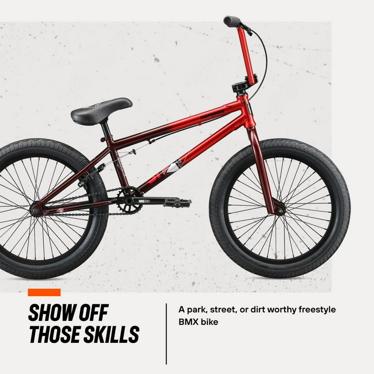 Mongoose Legion L80 Freestyle BMX Bike, 20