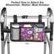 thumbnail image 2 of Bolsa lateral para silla de ruedas HSGEZUOQI Upgrade Flower Purple Butterfly, 2 of 6
