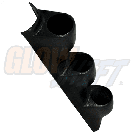 Mustang Gauge Pod - GlowShift 52mm Universal Triple Gauge Pillar Pod