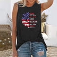 thumbnail image 2 of Zerlibeaful Sleeveless Casual Tops for Women Fashion O-neck Independence Day Printed Sleeveless Pullover T Shirts Basic Tee Tops, 2 of 4