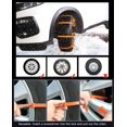 thumbnail image 4 of Lote de 12 cadenas de nieve antidérapantes universales para automóvil, 4 of 5