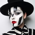 thumbnail image 3 of Pintura corporal en barra CCBeauty Clown White Oil Halloween, 3 of 7