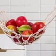 thumbnail image 4 of HIAKDOFT 2pcs Macrame Fruit Hammock for Kitchen with Cotton Rope and Space Saving, 4 of 8
