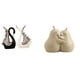 thumbnail image 1 of estatua de cisne,Figuras de cisne,estatuas,decoración del hogar,fiesta de bodas,sujetalibros decorativos,Sujetalibros decorativos para oficina,hogar,libros, 1 of 8