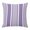 Purple, White, variant on Throw Pillow Covers, Purple Stripe 24x24 Pillow Covers for Couch/Sofa/Bed, Boho Striped Modern Minimalist Geometric Lines Decorative Square Linen Cushion Pillowcase for Home Decor