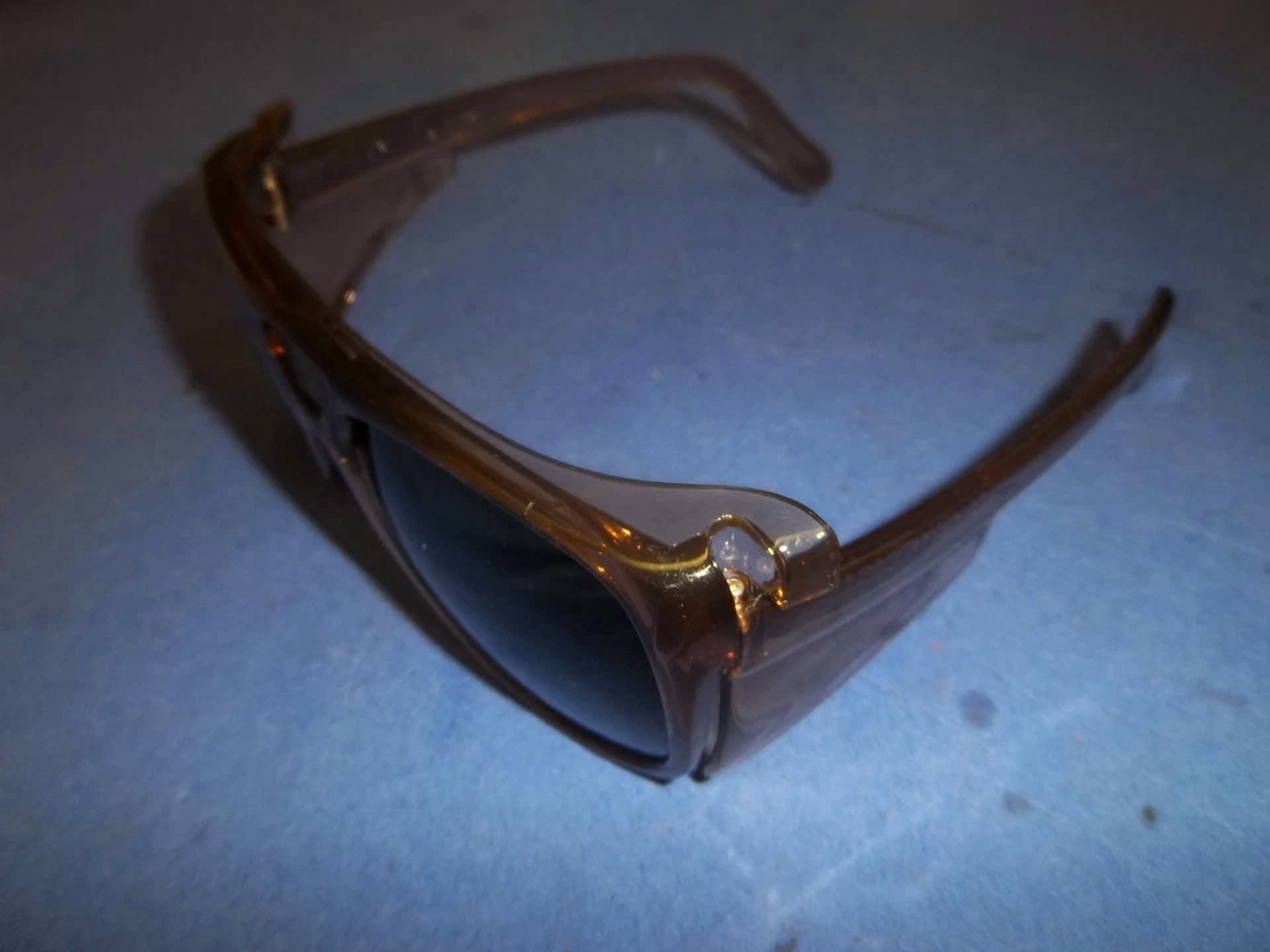 Bronze Safety Glasses Great 4 Landscaping Construction Work Biking Land Clearing