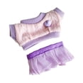 thumbnail image 3 of Conjunto de ropa para muñecas de 17 cm, bonito traje para muñecas, accesorios para muñecas, ropa, disfraces, suéteres para muñecas, regalos para niñas púrpura, 3 of 7