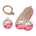 thumbnail image 4 of 100 etiquetas navideñas para decorar pasteles, dulces y regalos. Incluyen cordón. Ideales para colgar en bolsas o fiestas. Oso, 4 of 8