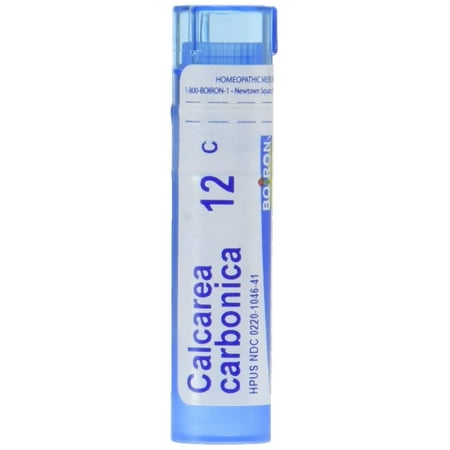Boiron Calcarea Carbonica 12C, 80 Pellets, Homeopathic Medicine for Cradle