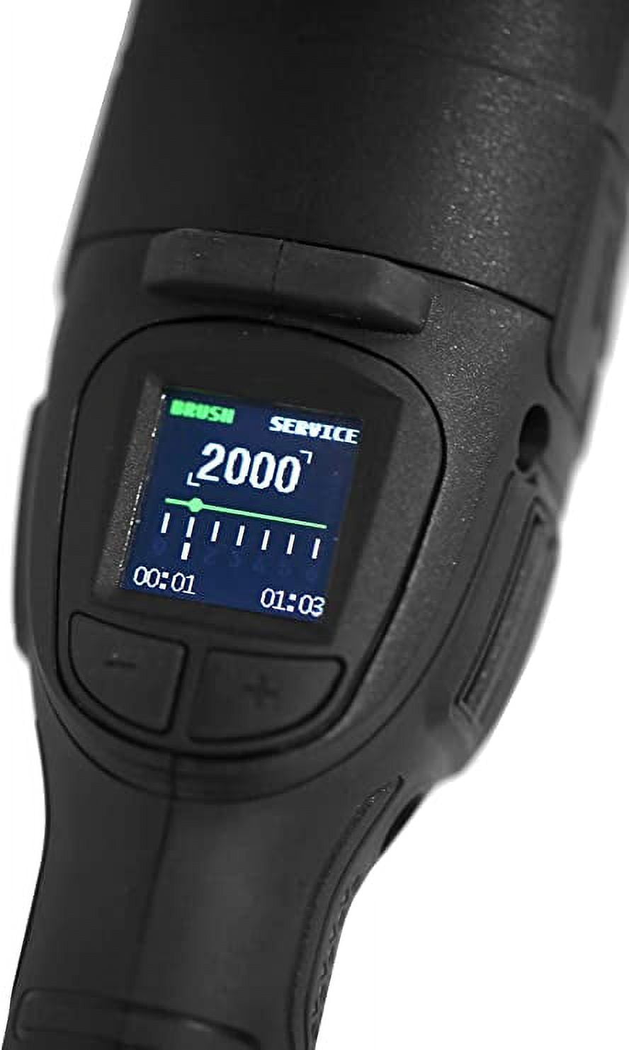 WEN Dual Action Polisher, 5-Inch Professional Grade, 8.3-Amp with Paddle Switch, 15mm Throw and LED Display