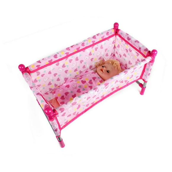 CHUANK Doll Stroller Toy Baby Doll Accessories Baby Doll Nursery Stroller Dining Chair Rocking Chair Swing For Dolls Doll