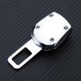 thumbnail image 3 of 2pcs Zinc Alloy Seat Belt Buckle for Car - Safety Clip for Pregnant Women & Overweight, Universal Fit, 3 of 4