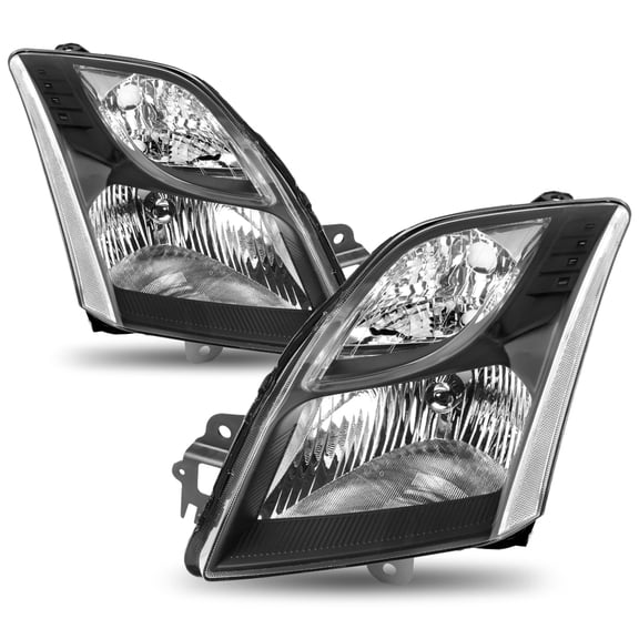 For 2010 2011 2012 Nissan Sentra 2.0L Halogen Headlights Assembly Headlamps Pair