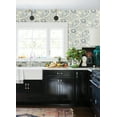 thumbnail image 2 of Chesapeake Zalipie Blue Floral Trail Wallpaper, 20.5-in by 33-ft, 2 of 5