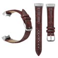 thumbnail image 4 of Classic Genuine Leather Wristband Strap Watch Band For Fitbit Charge 3 Smart Watch, 4 of 4
