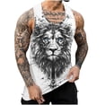 thumbnail image 1 of Birdeem Débardeur pour Hommes Gilets Imprimés Décontractés Sans Manches Col Rond T-Shirt Débardeurs, 1 of 12