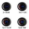 thumbnail image 3 of DC 12V Universal Car Motorcycle Boat Waterproof LED Digital Voltmeter Panel Volt Meter Monitor Gauge Display Car Accessories, 3 of 5