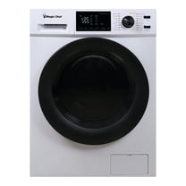 Magic Chef 2.7 cu. ft. White All in One Ventless Washer Dryer Combo in White