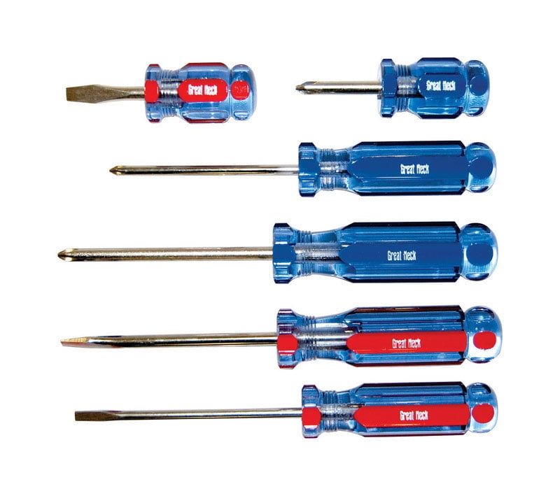 GreatNeck 6 pc. MultiBit Screwdriver Set