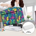 thumbnail image 6 of HELLHERO Colorful Tropical Leaves Sewing Machine Cover Foldable Protective Cover Idel Gifts for Family Mom, 6 of 9
