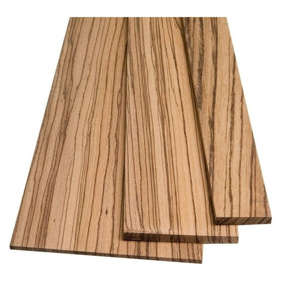 Zebrawood by the Piece, 1/4" x 5" x 24"