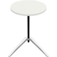 thumbnail image 1 of Lorell LLR86926 15.75 in. Guest Area Round Top Accent Table, White, 1 of 4