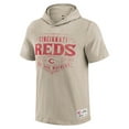 thumbnail image 2 of Men's Darius Rucker Collection by Fanatics  Tan Cincinnati Reds Hooded T-Shirt, 2 of 4