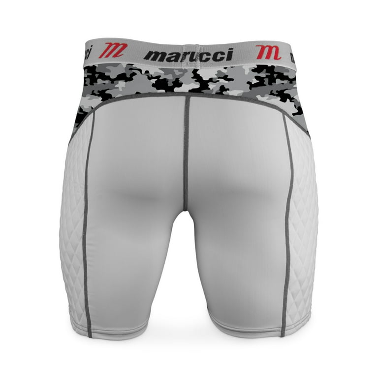 Marucci Baseball Youth Padded Sliding Shorts w/Cup Pocket