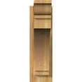 thumbnail image 2 of Ekena Millwork 6"W x 20"D x 20"H Imperial Rough Sawn Traditional Outlooker, Western Red Cedar, 2 of 4