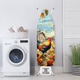 thumbnail image 3 of HELLHERO Soft Ironing Board Cover, Rooster Ironing Board Cover, Non Stick Scorch and Stain Resistant Standard Size 15x54 Inch with Elastic Edges, 3 of 5
