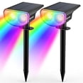 thumbnail image 1 of Luces Solares RGBW de 38 LEDs Cambiantes de Color., 1 of 3