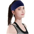 thumbnail image 2 of ZQUUVOU Unisex Wide Headband Stretch Headband Boho Head Bands Women Hair Band Turban Workout Hairband Accessories Purple, 2 of 4