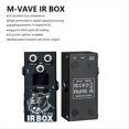 thumbnail image 2 of IR-BOX Efectos para Bajo y Guitarra 32 Opciones Preestablecidas Disponibles Configuración Aplicación Teléfono Ecualizador 9 Segmentos, Como Efector de Ecualizador Individual, 2 of 5