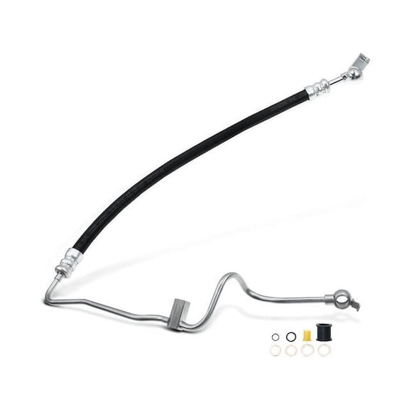 Power Steering Pressure Line Hose Assembly 1 - Compatible with 2001 - 2002 Nissan Pathfinder 3.5L V6 - Autopart Premium