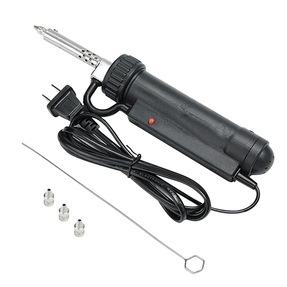 Electric Vacuum Desoldering Pump Sucker Gun Removal Tool 1.0mm Nozzle 110V~60Hz