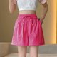 thumbnail image 1 of mfyjkho Pantalones De Verano Para Mujer, Finos, Informales Y Cómodos, De Seda Helada, Con Bolsillos Laterales, Perneras Anchas, Cintura Elástica Y Cordón Ajustable. Xxl, 1 of 4