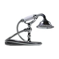 thumbnail image 2 of Renovators Supply Manufacturing Handheld Telephone Shower Head Set with Bathroom Sink Faucet, 58-Inch Chrome Flexible Hose, Bathroom Tap Attachment for Bathtubs and Utility Use, 2 of 10