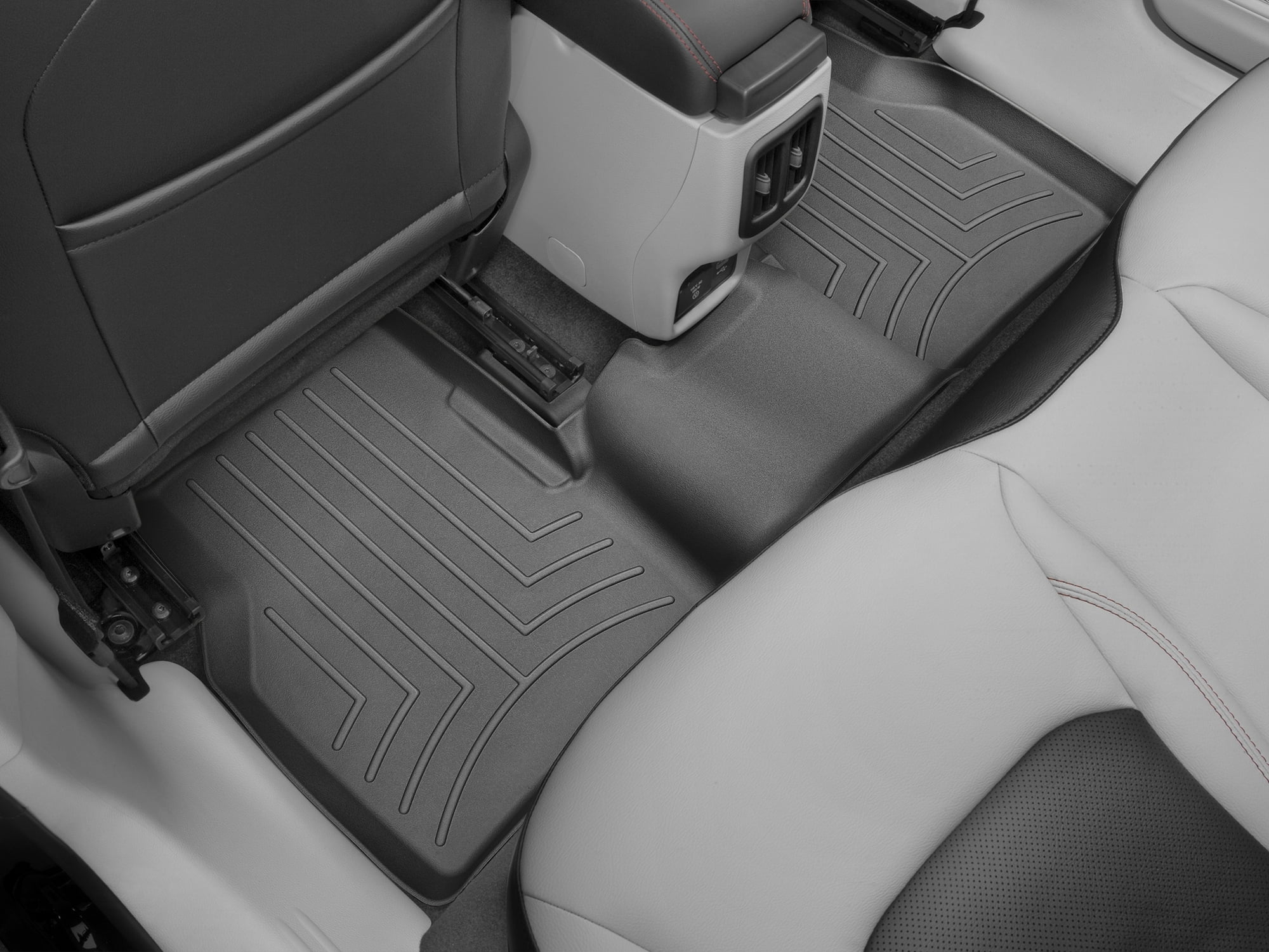WeatherTech Custom Fit FloorLiners compatible with 2018-2025 Jeep Compass - 2nd Row, Black