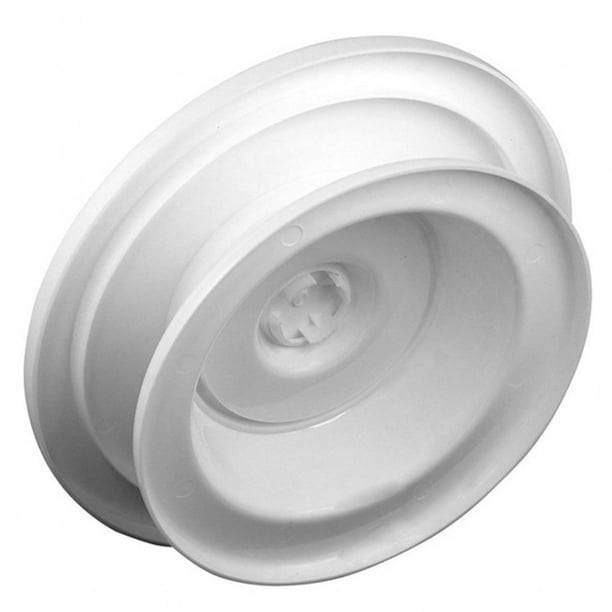 Matsuzay giratorio antideslizante para decoración de pasteles de 28cm, giratorio plano, herramienta para hornear, giratorio de plástico de Herramientas y accesorios para hornear Blanco sin que
