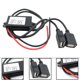 thumbnail image 3 of Convertidor CC de 12V a 5V 3A, doble USB a regulador de potencia automático, reductor de voltaje, 3 of 3