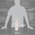 thumbnail image 4 of Stanley IceFlow Flip Straw Tumbler 30 OZ, ROSE QUARTZ. Vaso de acero inoxidable con pajilla Stanley 1, 4 of 5