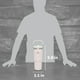thumbnail image 4 of Stanley IceFlow Flip Straw Tumbler 30 OZ, ROSE QUARTZ. Vaso de acero inoxidable con pajilla Stanley 1, 4 of 5
