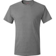 thumbnail image 1 of Camiseta de manga corta Hanes ECOSMART CREWNECK L STEEL L, 1 of 1