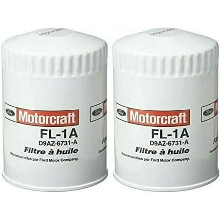 2 Pack Ford Motorcraft Oil Filter FL1A D9AZ-6731-A
