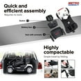 thumbnail image 4 of Compact Mobility Scooters for Senior,Heavy Duty Handicap Electric Scooters with 4 Wheel, Motorized Scooter with Detachable Basket, Outdoor Scooter With Anti-Tip wheel, White, SS790, 4 of 8