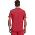 thumbnail image 5 of Infinity Cherokee V- Neck Men's Scrub Top with Rib Knit Back Panels with 3 Pockets and 360 Stretch - CK900A, 5 of 8