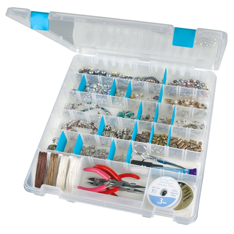 art bin tackle box ArtBin 6892AG 2-Tray Supply Box, Portable Art & Craft Organizer with Lift-Up Trays, [1] Plastic Storage Case, Gray/Black : ArtBin: Arts, Crafts & Sewing The drawers are self ArtBin Sketch Pac Storage Box